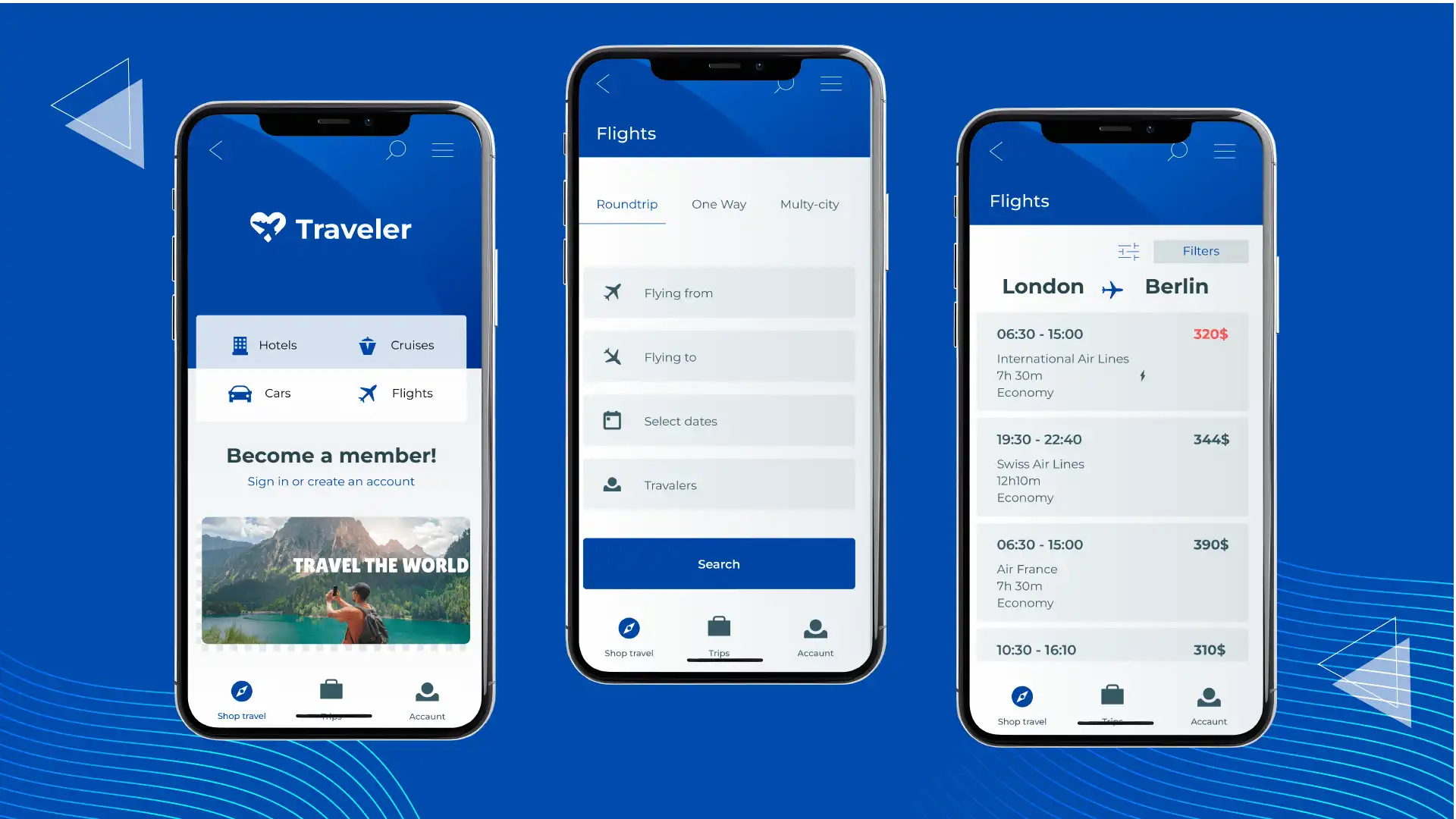 Travel Booking App